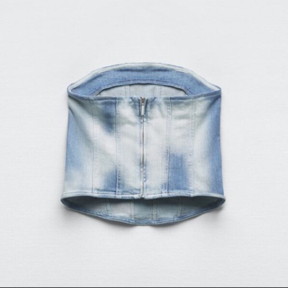 💙 ZW STRAPLESS BUSTIER - Picture 4 of 4